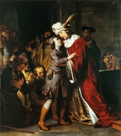 Joseph and His Brothers by Gerbrand van den Eeckhout